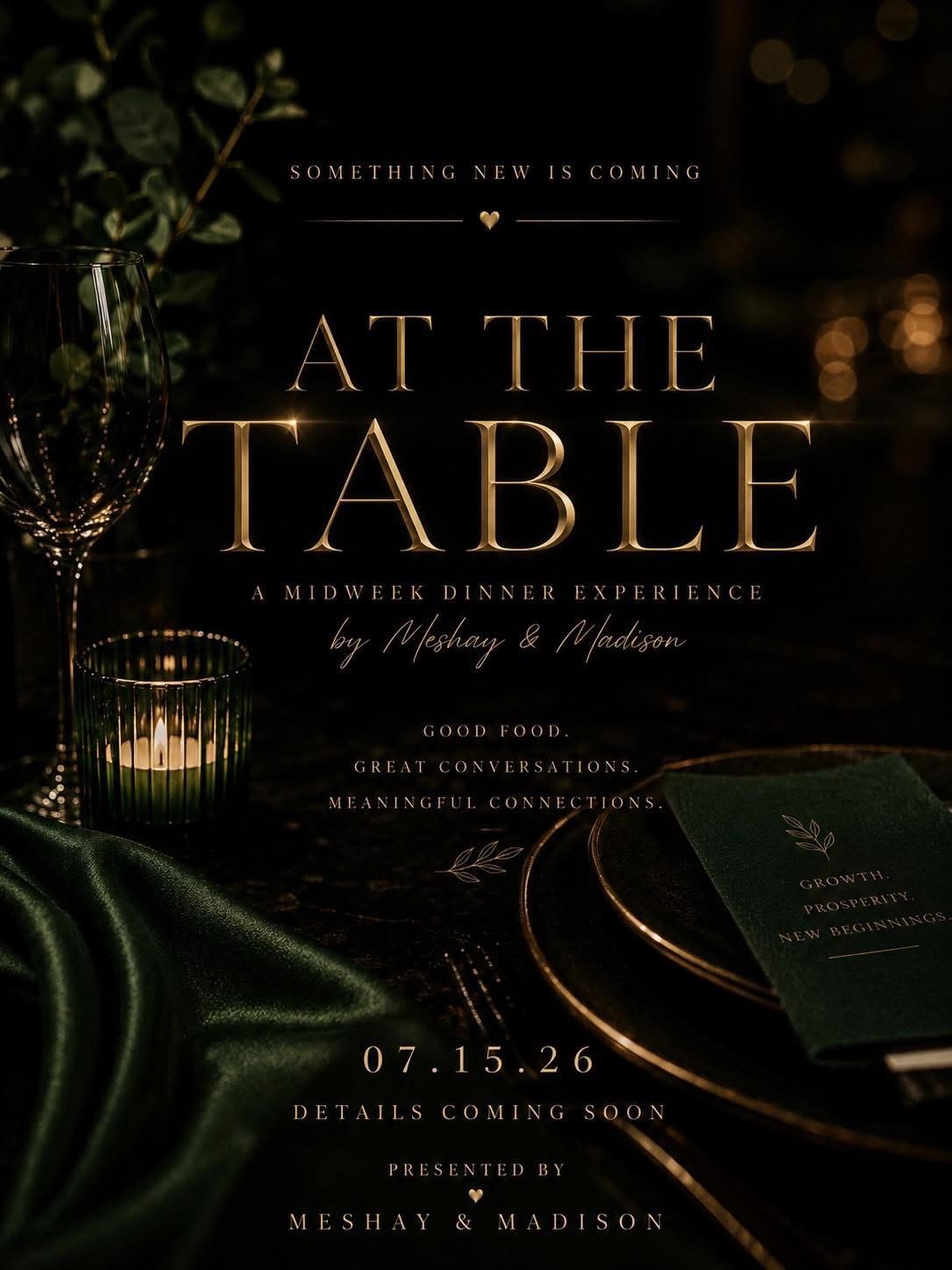 At The Table: Alignment — November 18, 2026